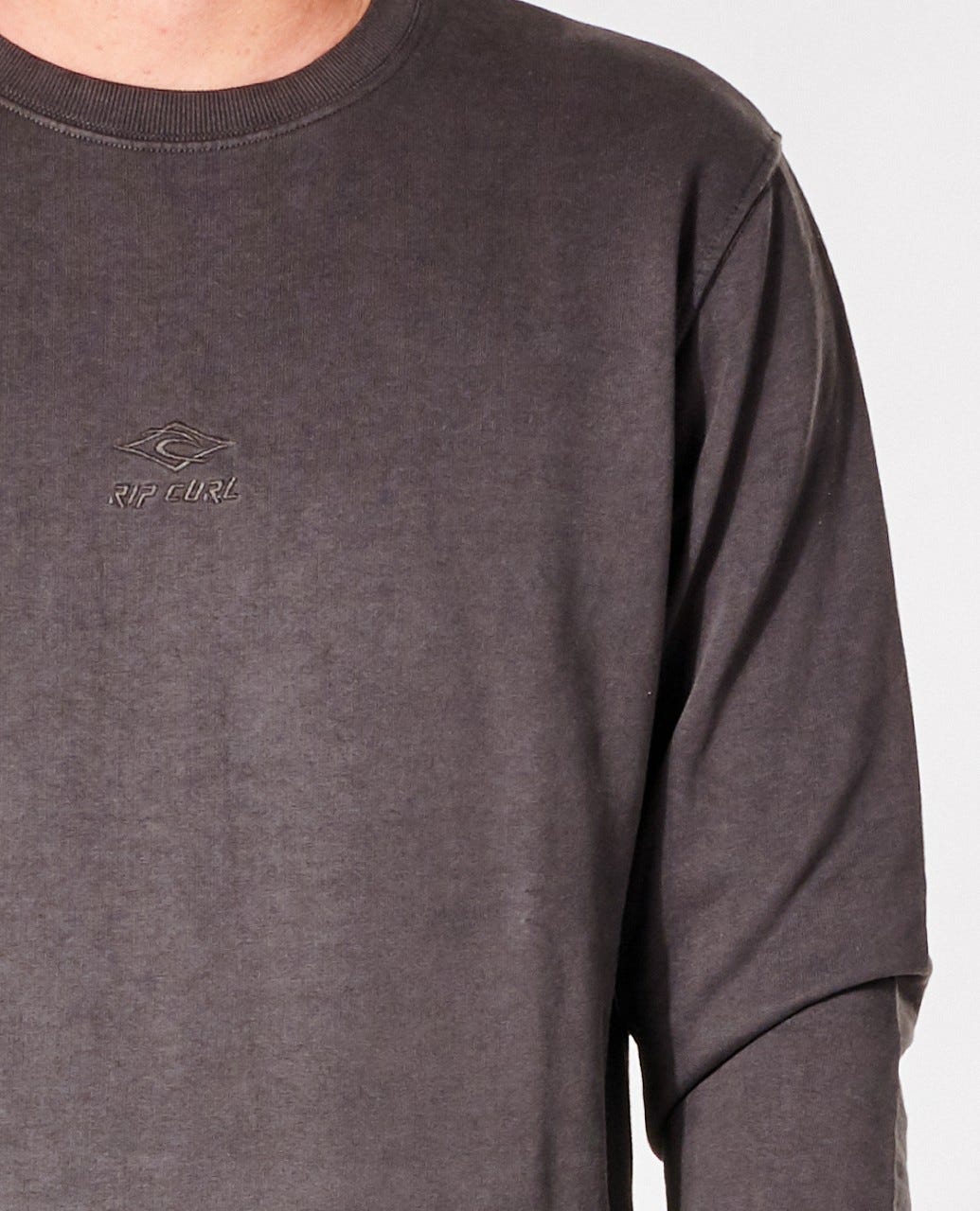 Rip Curl Original Surfer's Crew Washed black