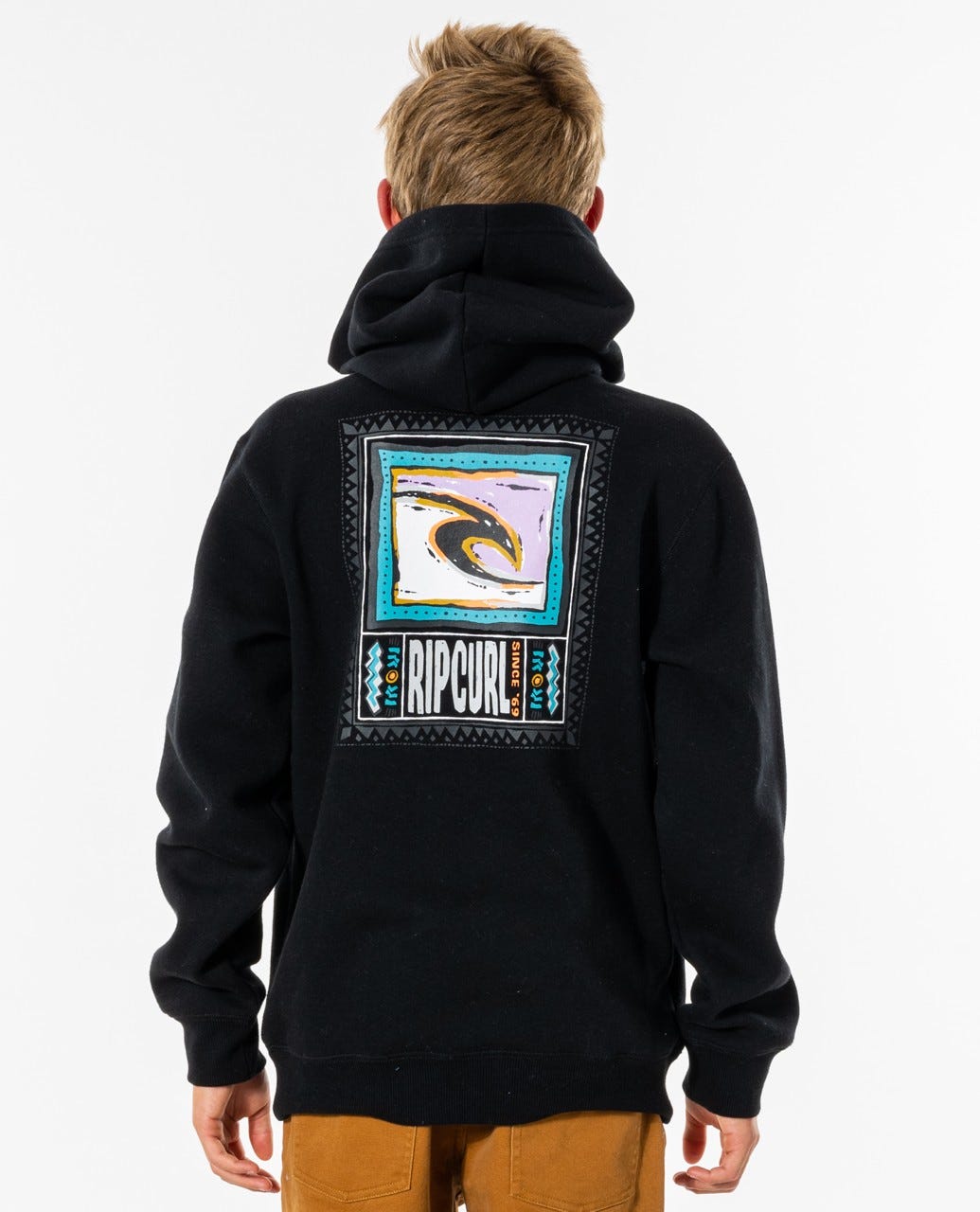 Rip Curl Origins Hood - Boys (8-16 years) Black