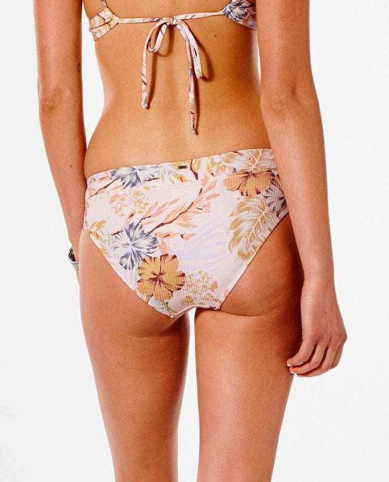 Rip Curl Paradise Calling Full Coverage Bikini Bottom Light pink