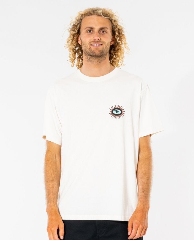 Rip Curl Rock Solid Sun Tee Bone