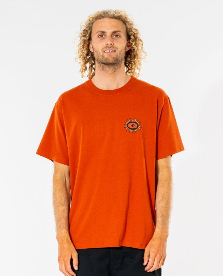 Rip Curl Rock Solid Sun Tee Dusted earth