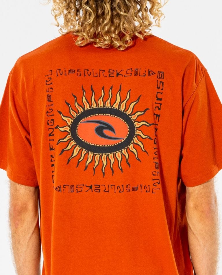 Rip Curl Rock Solid Sun Tee Dusted earth