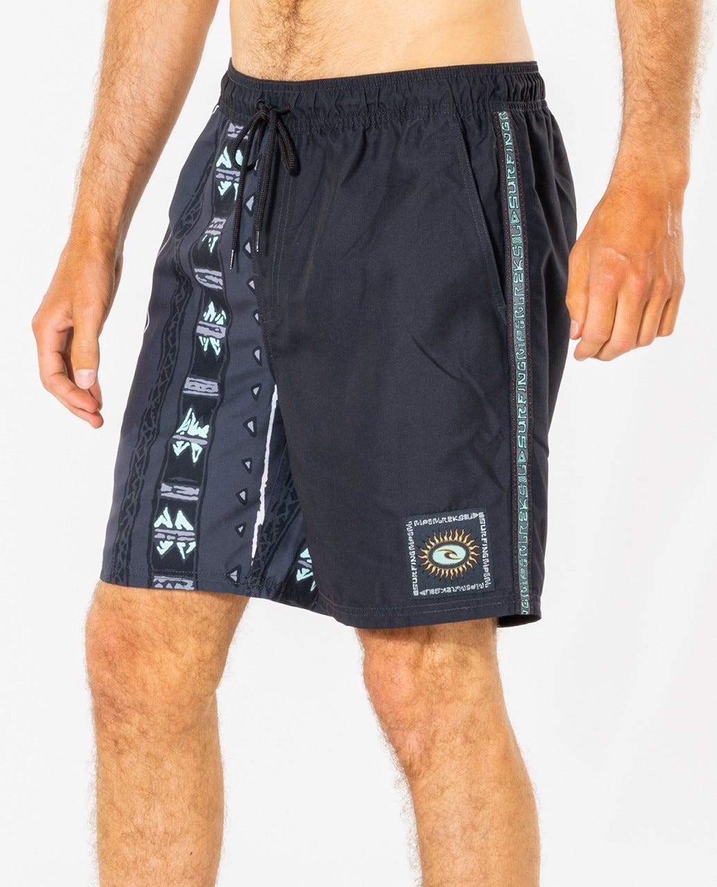 Rip Curl Rock Solid Volley Washed black