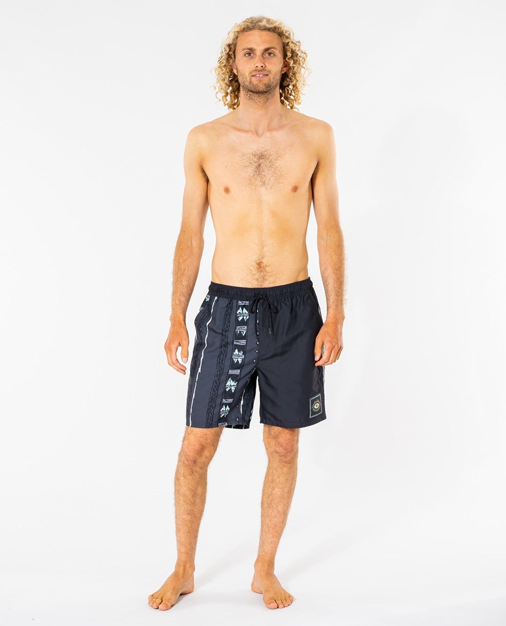 Rip Curl Rock Solid Volley Washed black