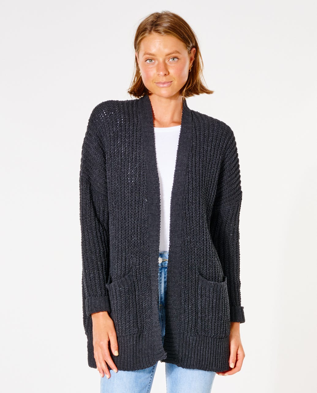 Rip Curl Safari Sun Cardi Washed black