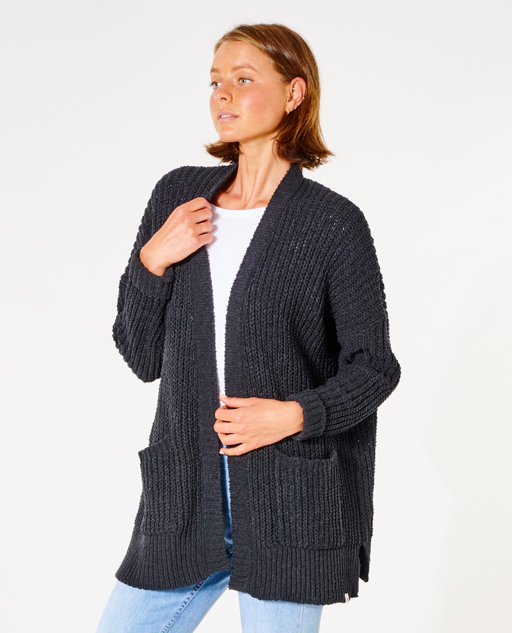 Rip Curl Safari Sun Cardi Washed black