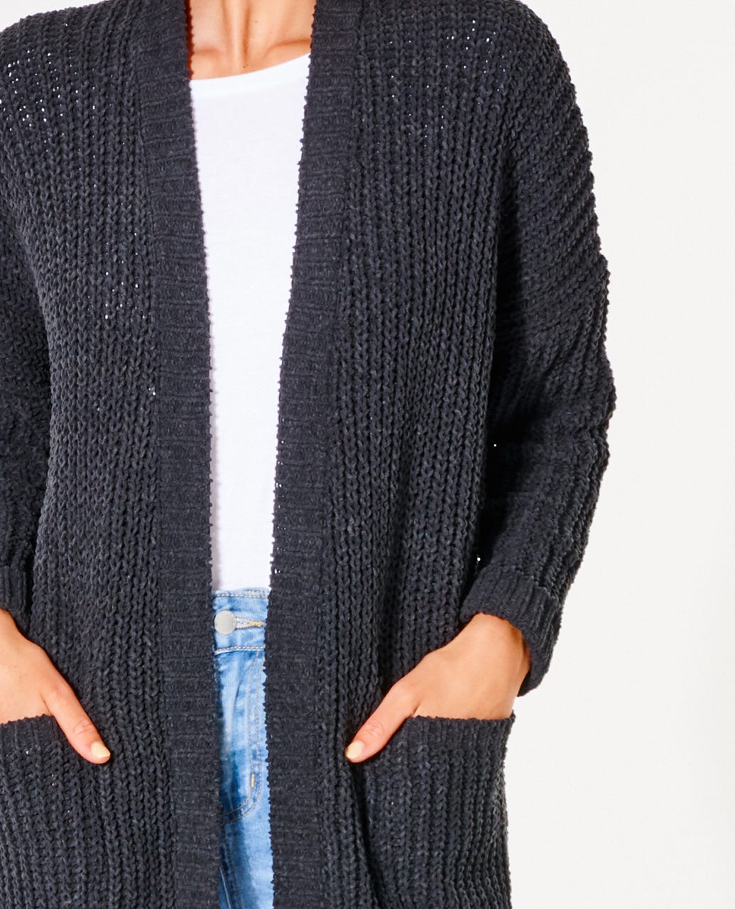 Rip Curl Safari Sun Cardi Washed black