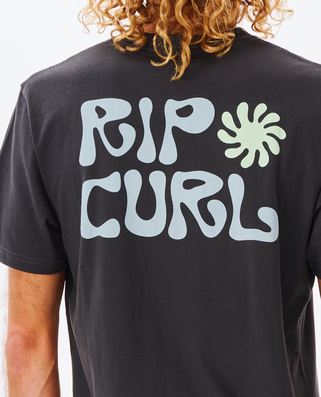 Rip Curl Saltwater Psych Stack Tee WASHED BLACK