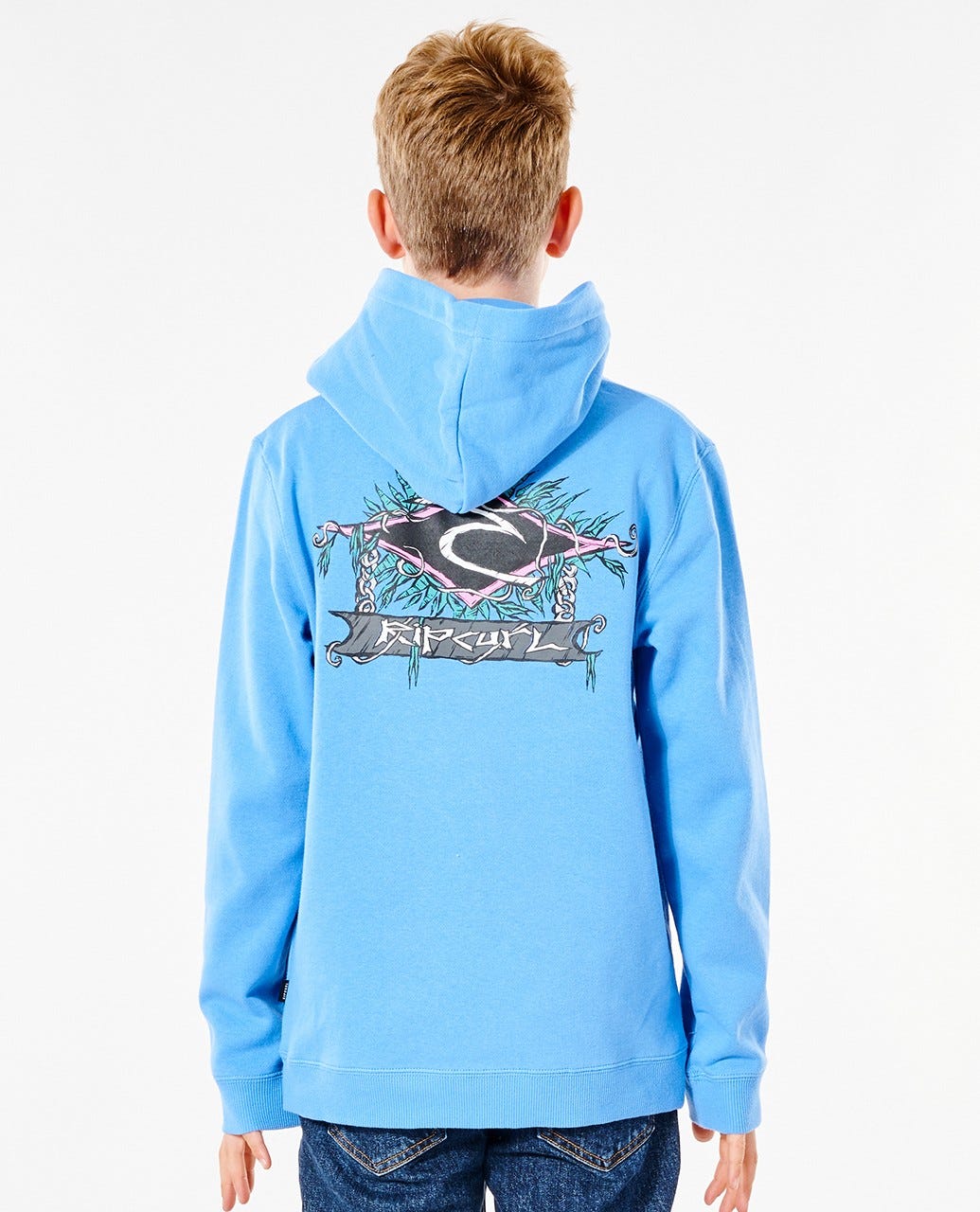 Rip Curl Sambawa Hood - Boys (8-16 years) ELECTRIC BLUE