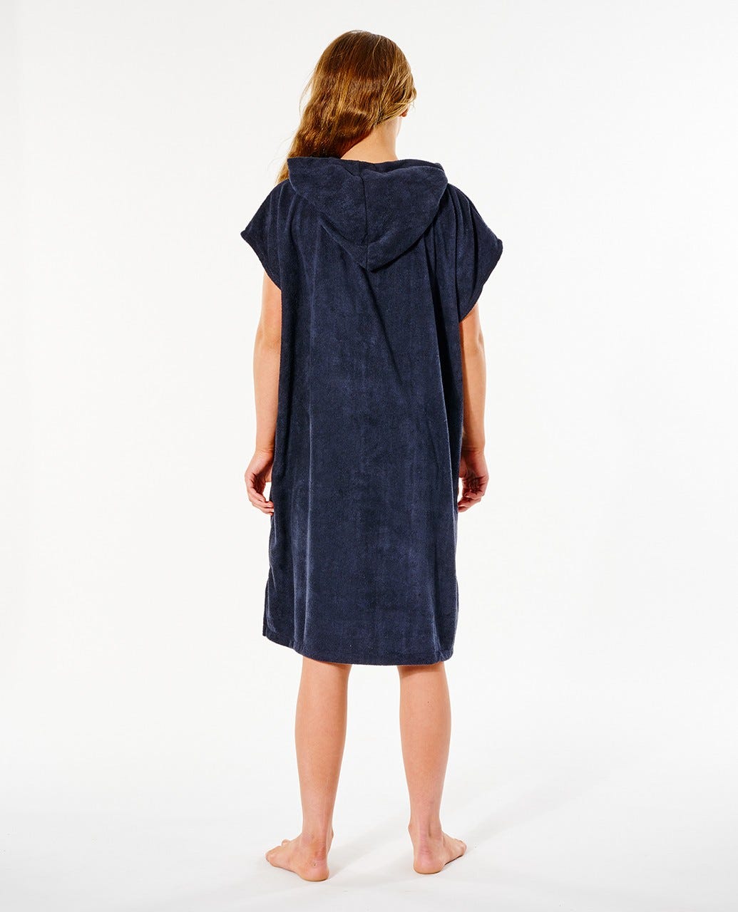 Rip Curl Script Hooded Towel - Girl BLACK