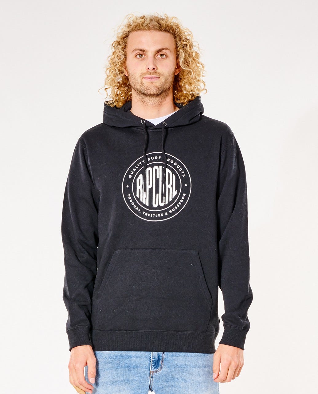 Rip Curl Stapler Hood BLACK
