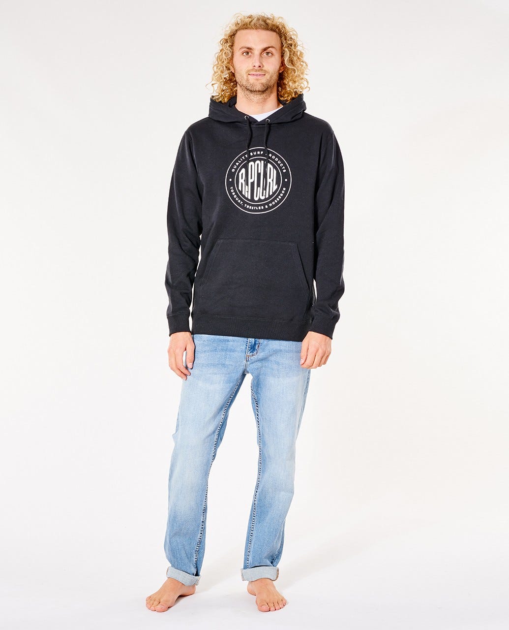 Rip Curl Stapler Hood BLACK