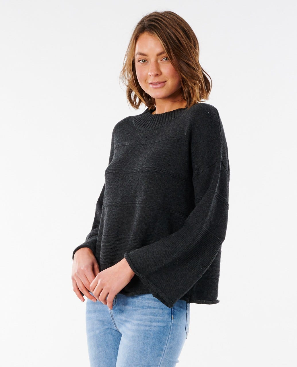 Rip Curl Sun Rays Sweater Washed black