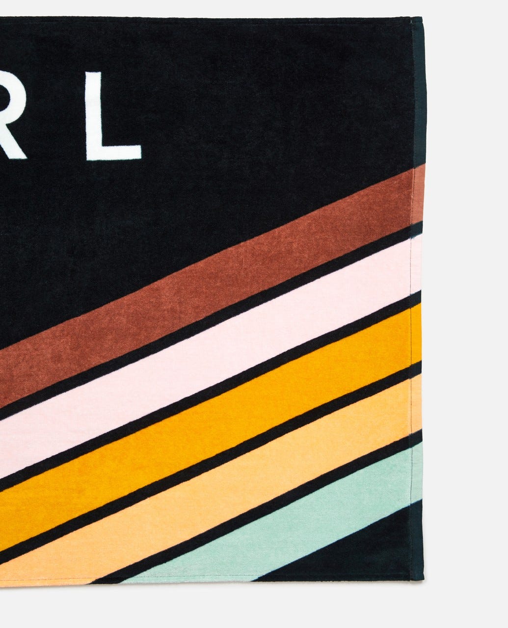 Rip Curl Sunseeker Beach Towel Washed black