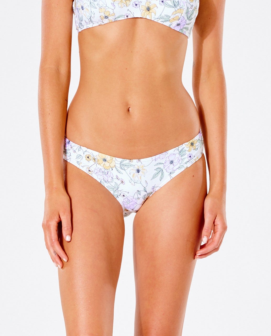 Rip Curl Sunset Haze Full Coverage Bikini Bottom Cream