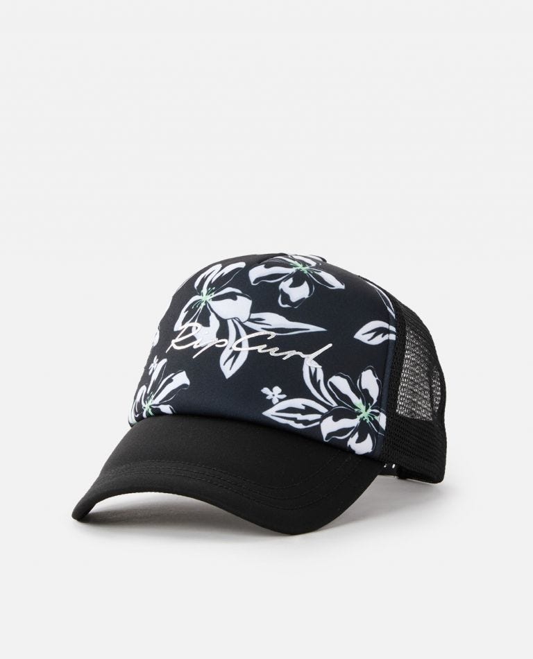 Rip Curl Tiki Tide Trucker Hat Black