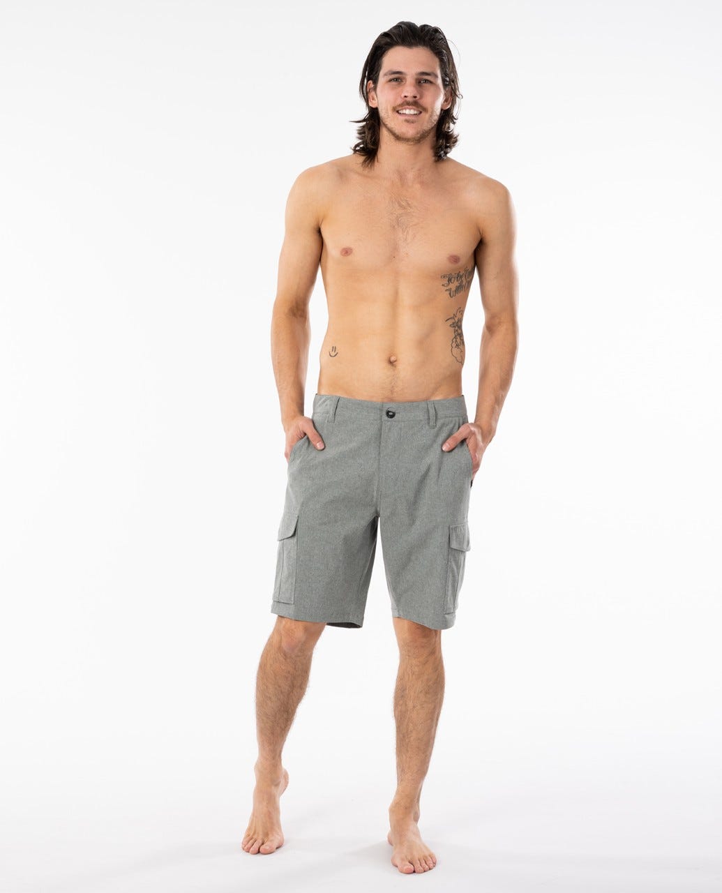 Rip Curl Trail Cargo 20" Boardwalk Short Olive