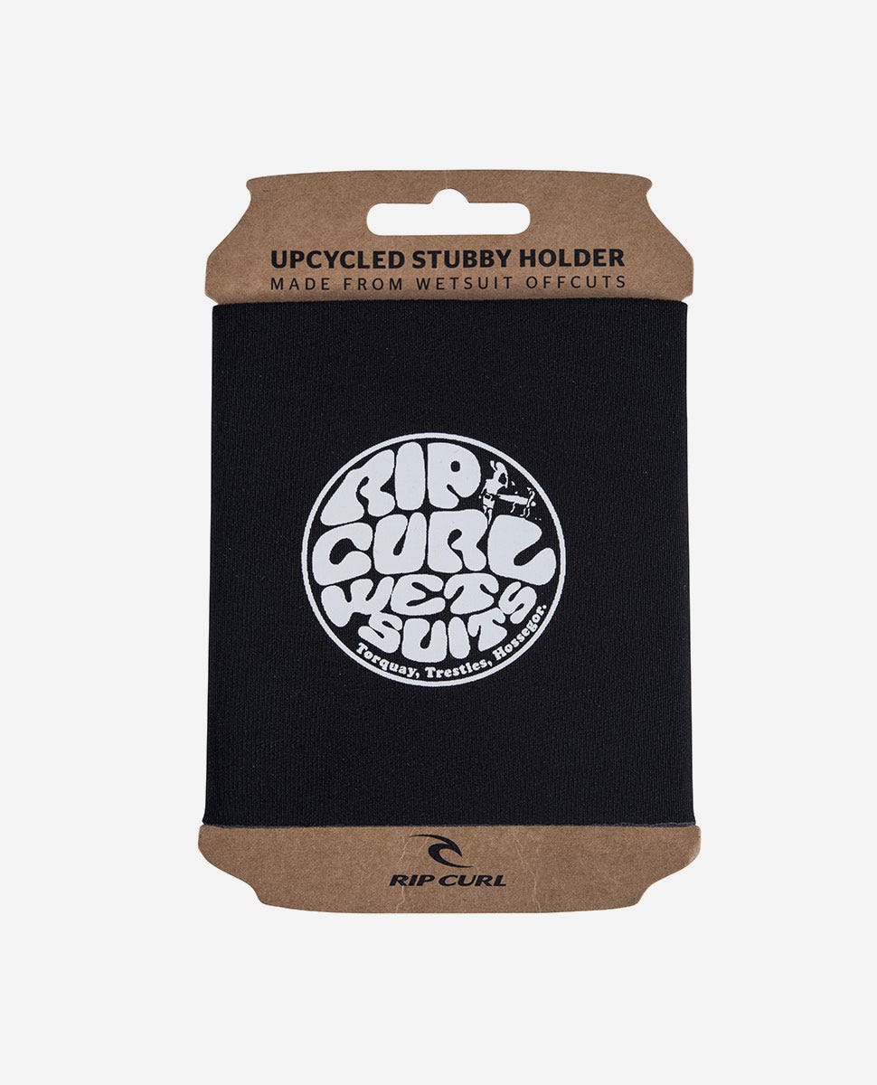 Rip Curl Upcycle Stubby Holder Black