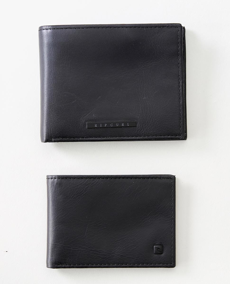 Rip Curl Vintage RFID 2 In 1 Wallet Black