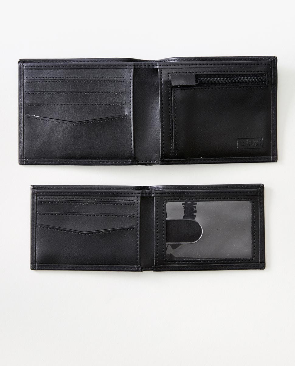 Rip Curl Vintage RFID 2 In 1 Wallet Black