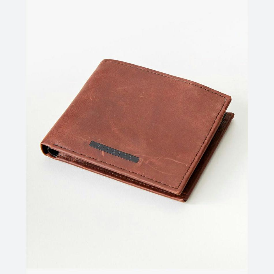 Rip Curl Vintage RFID 2 In 1 Wallet Brown