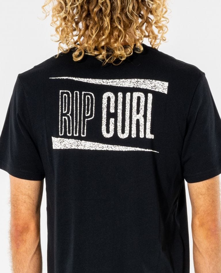 Rip Curl Wedge Tee Black