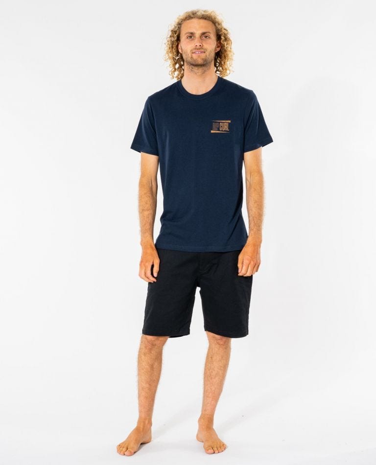 Rip Curl Wedge Tee Navy