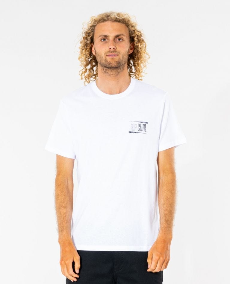 Rip Curl Wedge Tee White