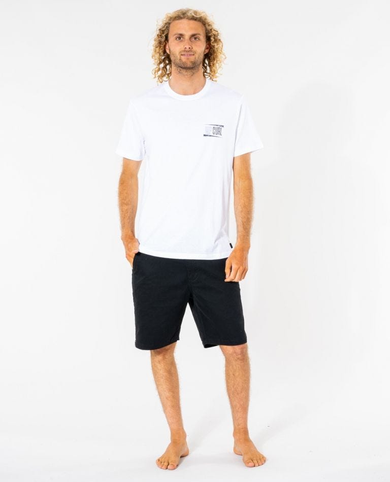 Rip Curl Wedge Tee White