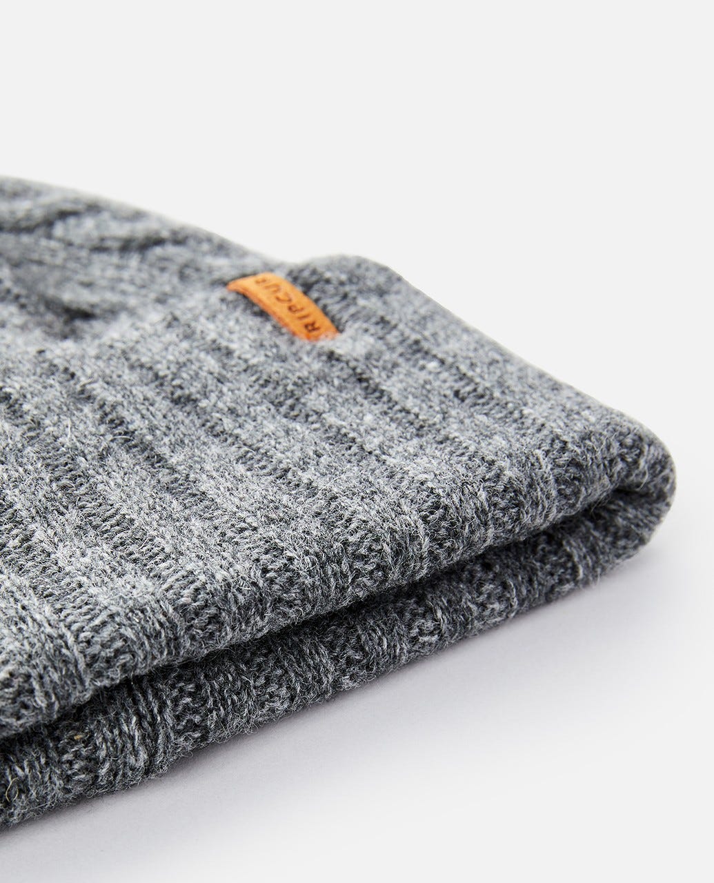 Rip Curl Woolmark Tall Beanie Grey Marle