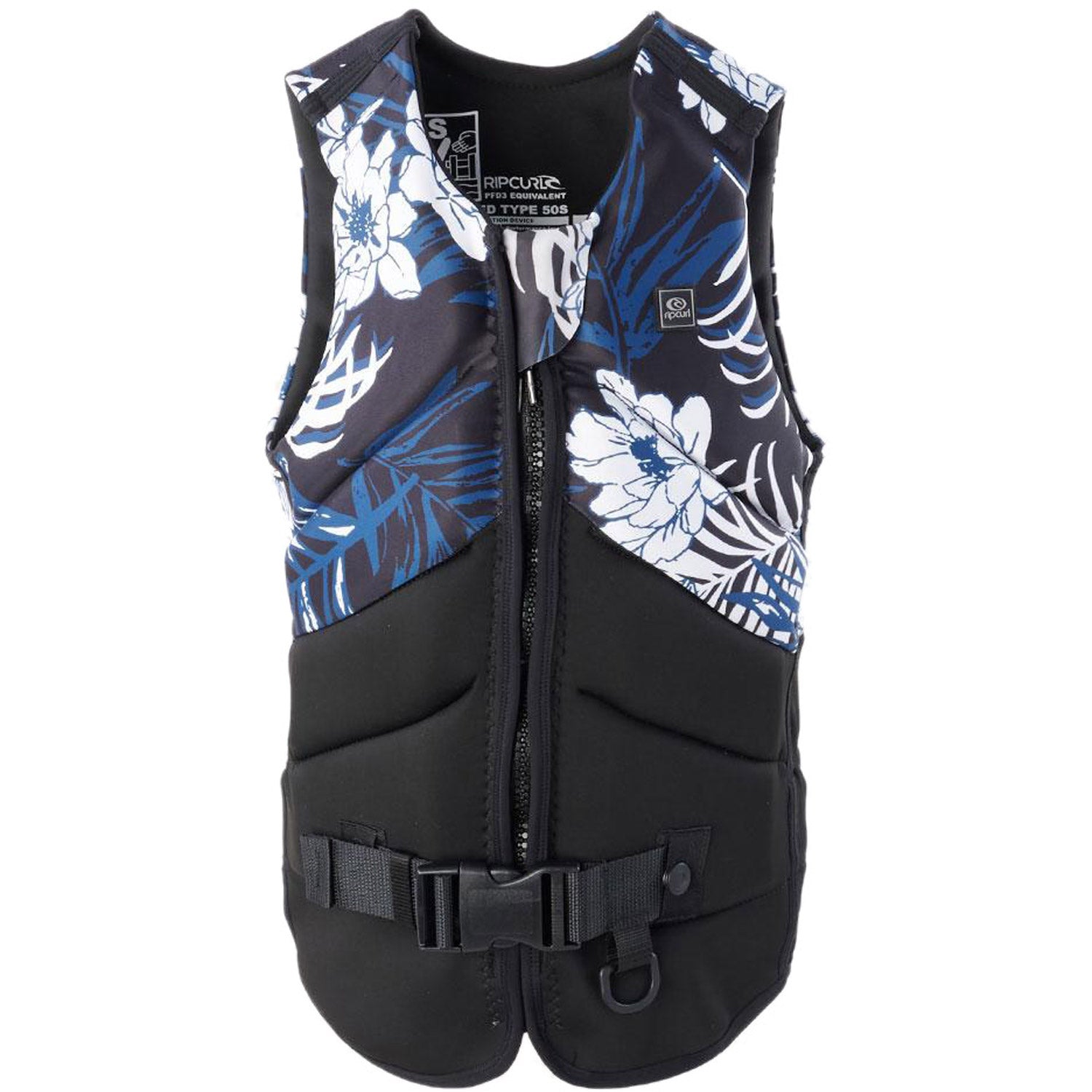 Rip Curl Dawn Patrol Pro Womens Neo Vest 2021 Black / Navy