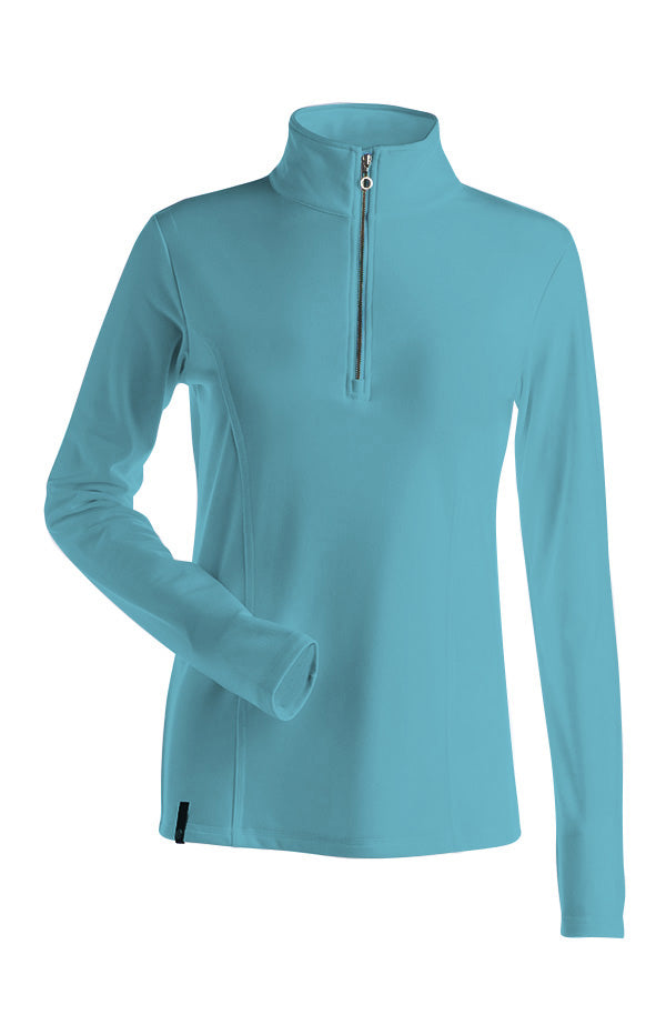 Robin T-Neck Skivvy Aqua