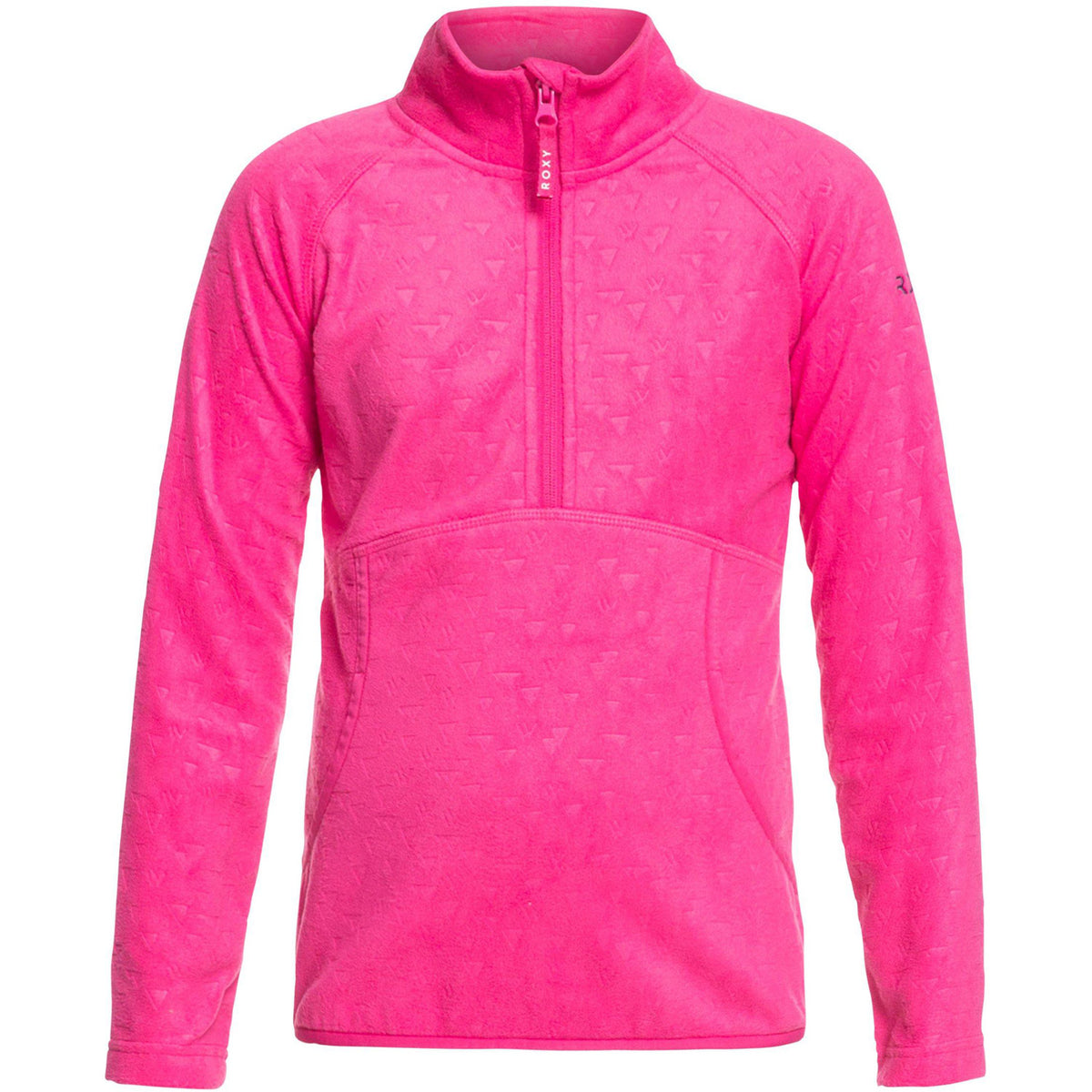Roxy Cascade Girls 1/2 zip Skivvy 2020 Beetroot 1