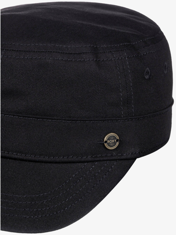 Roxy Castro Military Cap Anthracite