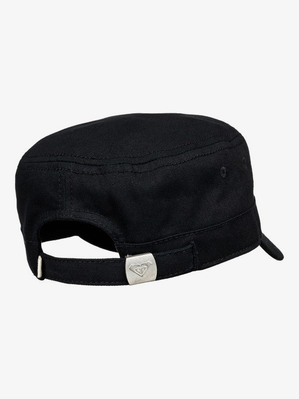 Roxy Castro Military Cap Anthracite