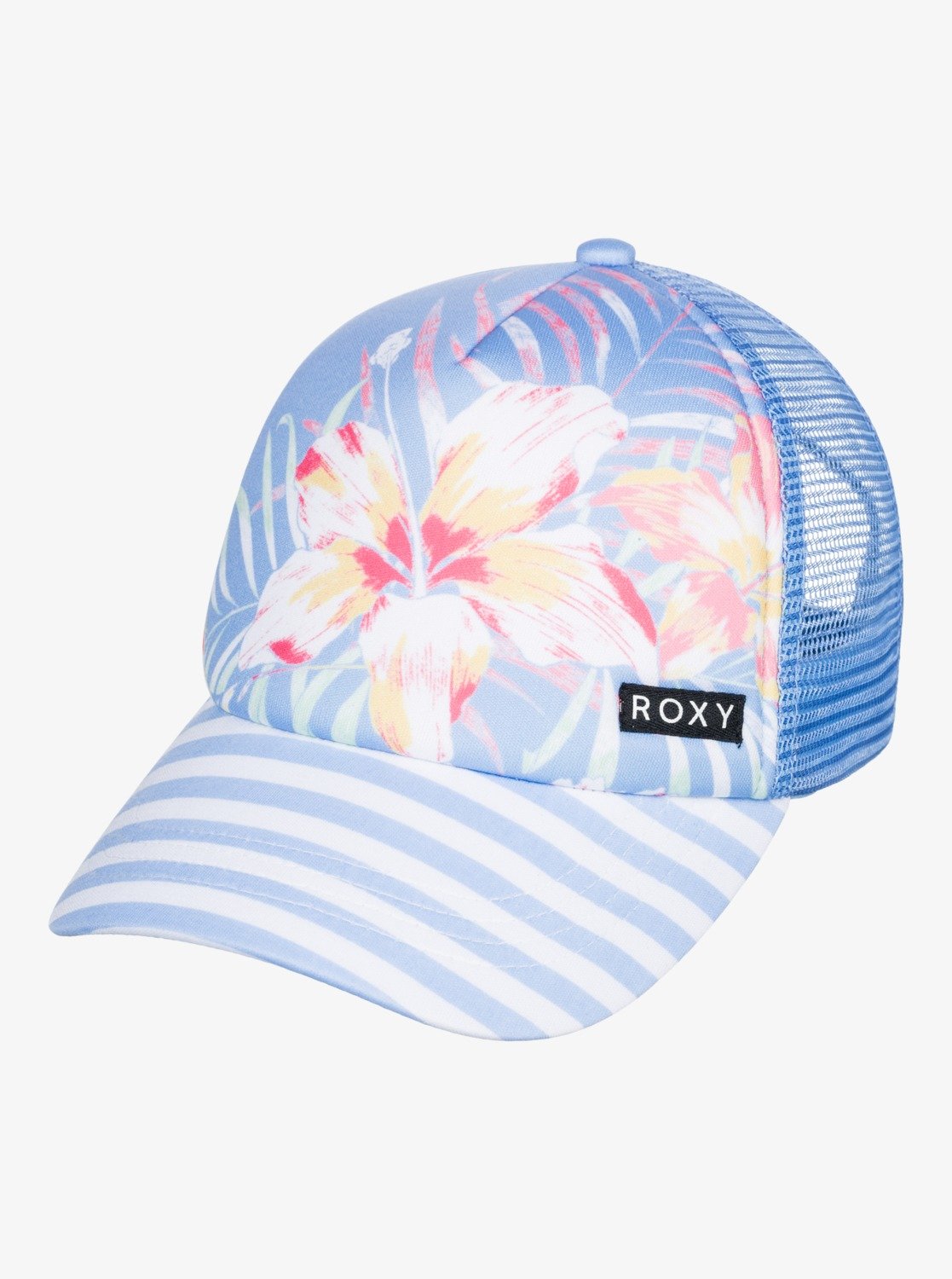 Roxy Girls 8-16 Honey Coconut Trucker Cap Lavender lustre vintage flow s
