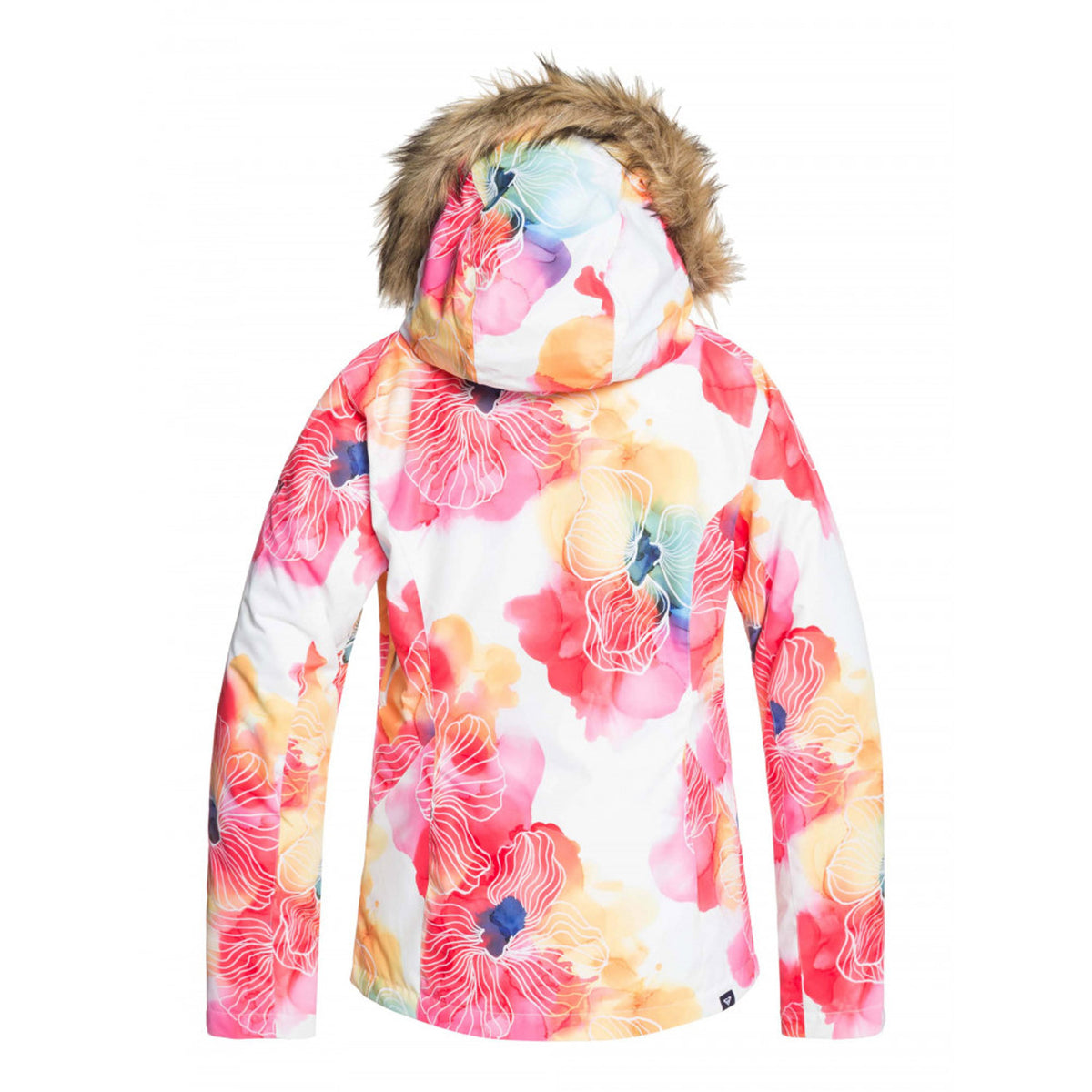 Roxy Jet Ski Snow Jacket 2020 Bright White Aquarel