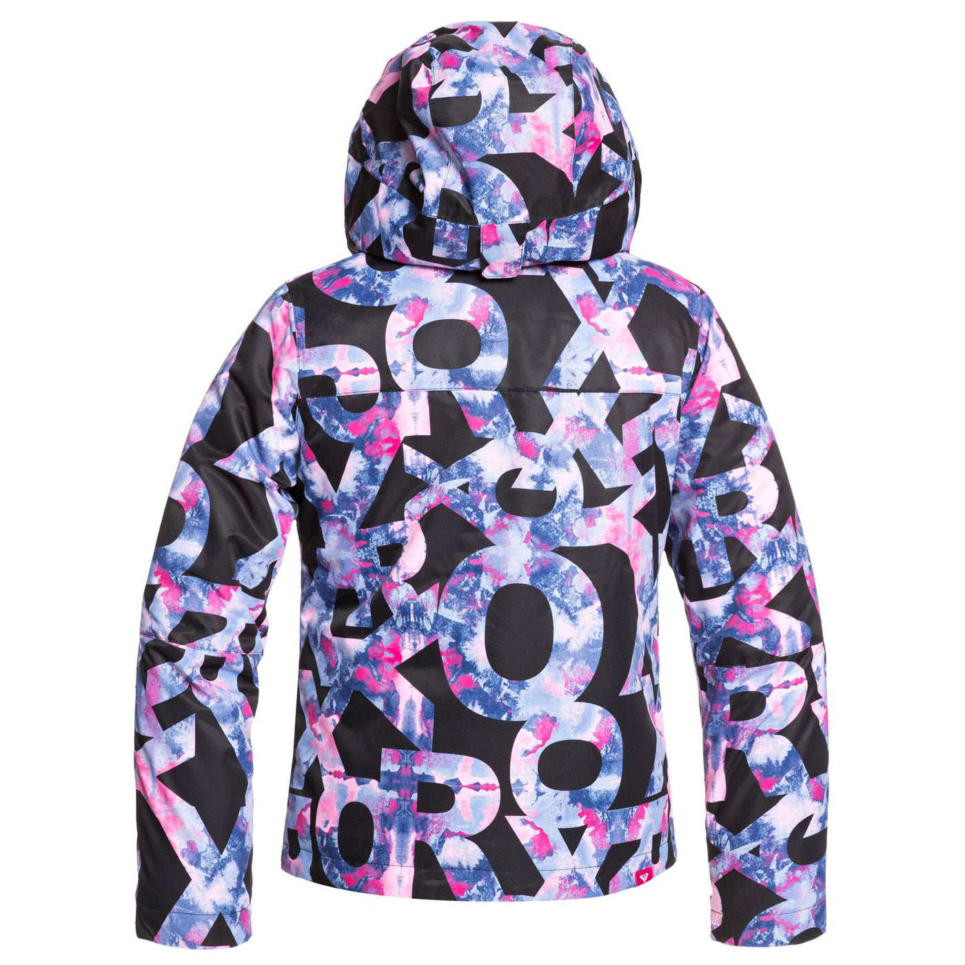 Roxy Jetty Girl Snow Jacket 2020 True Black Alphabet