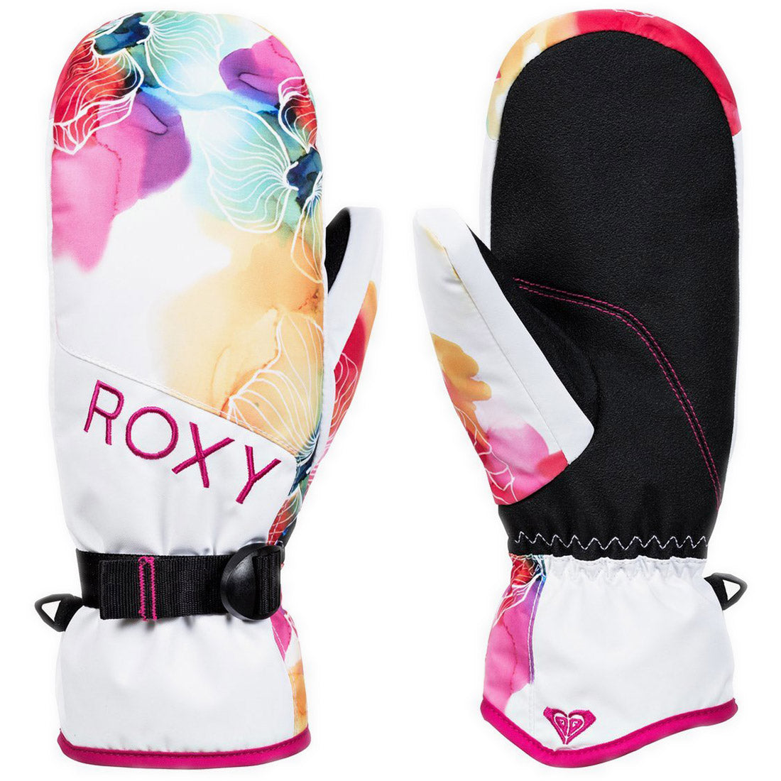 Roxy Jetty Snow Mitt 2020 Bright White Multi