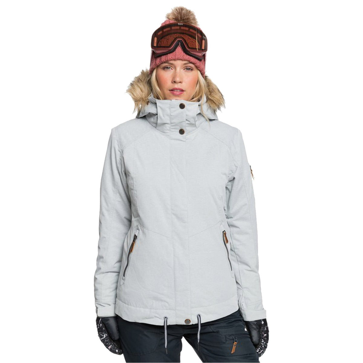 Roxy Meade Snow Jacket 2021 Heather Grey