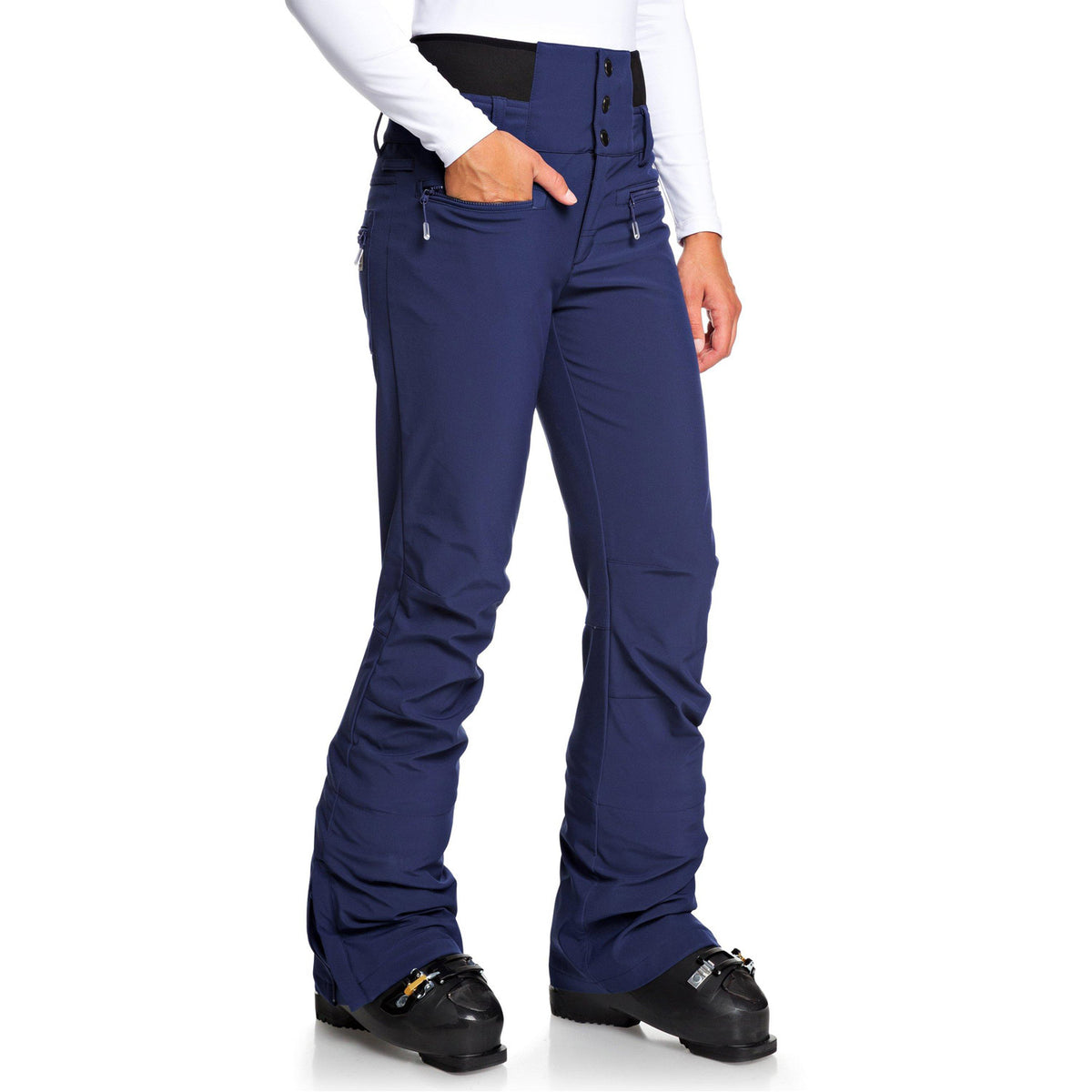 Roxy Rising High Waist Snow Pant 2020 Medieval Blue