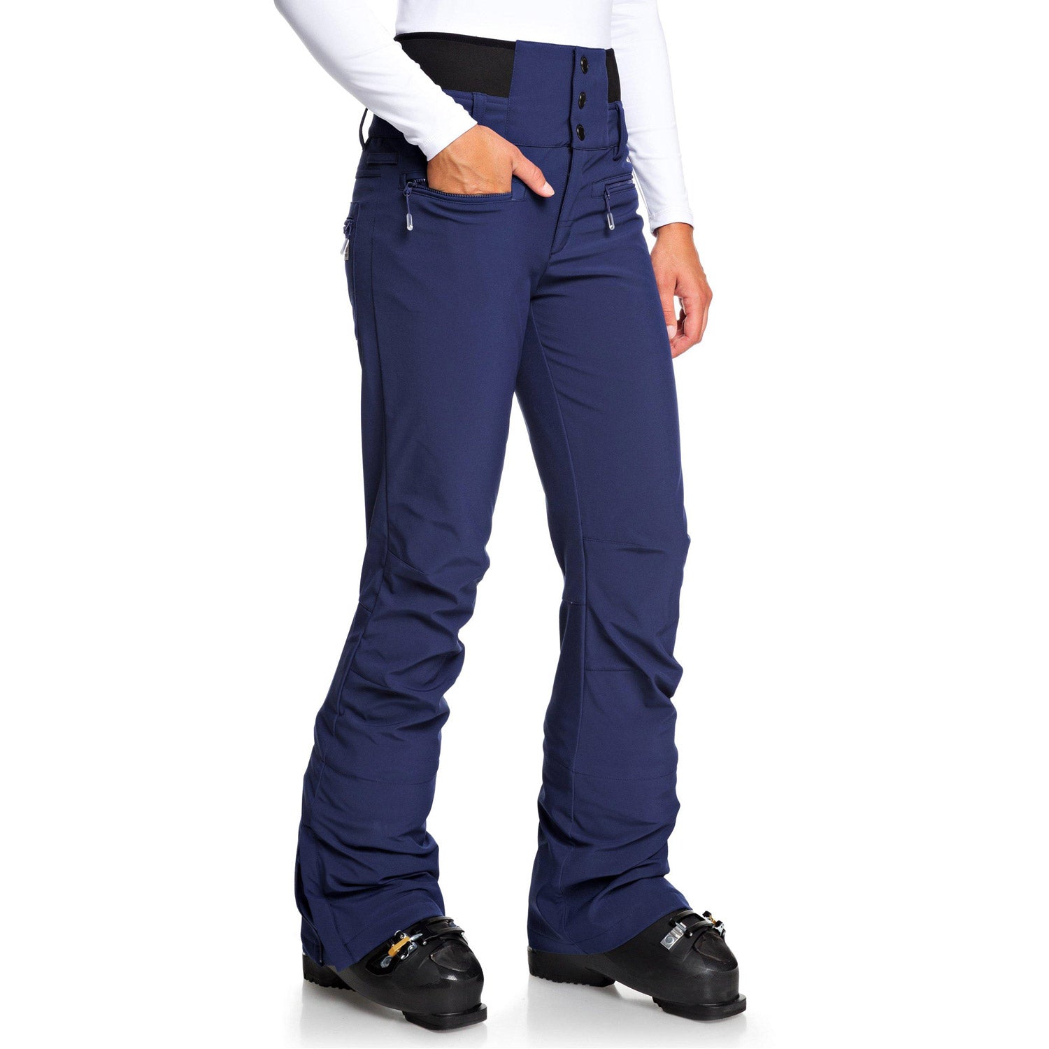 Roxy Rising High Waist Snow Pant 2020 Medieval Blue