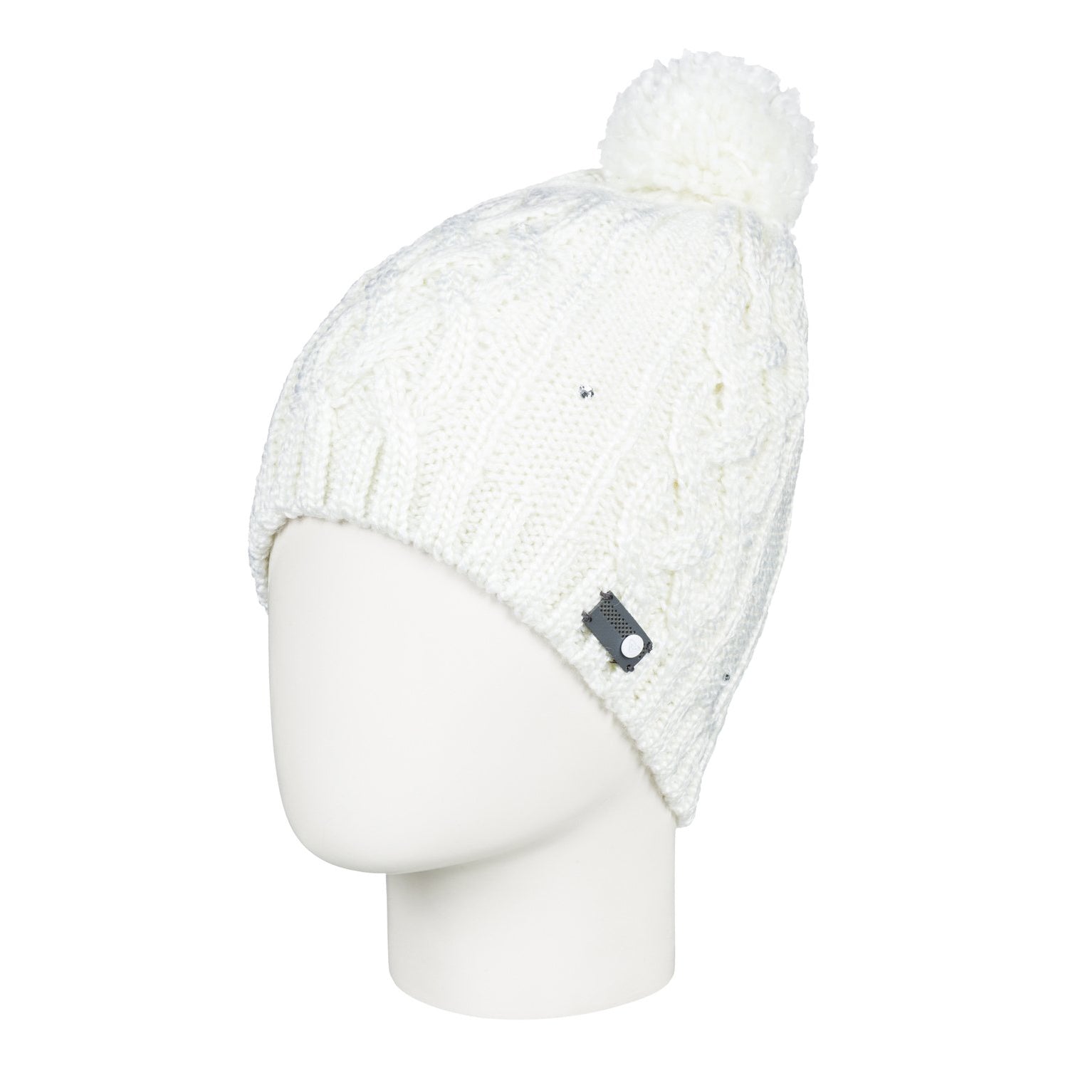 Roxy Shooting Star Snow Beanie 2019 Bright White