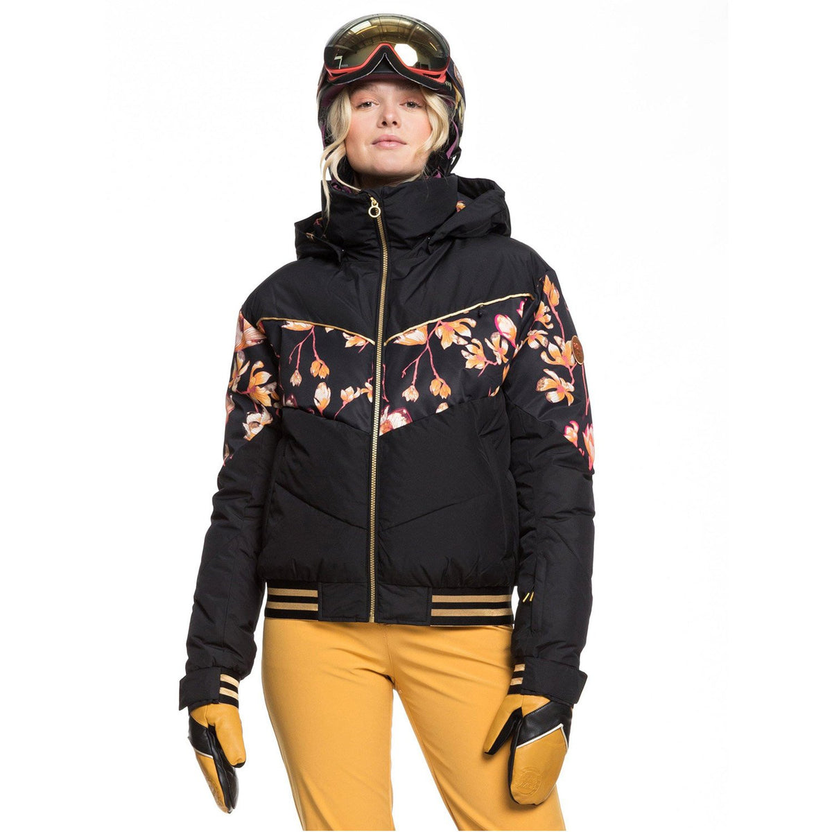Roxy Torah Bright Summit Snow Jacket 2020 True Black Magnolia 3