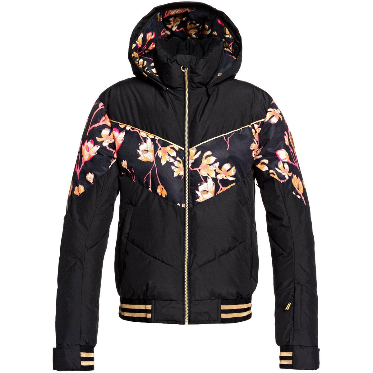 Roxy Torah Bright Summit Snow Jacket 2020 True Black Magnolia 1