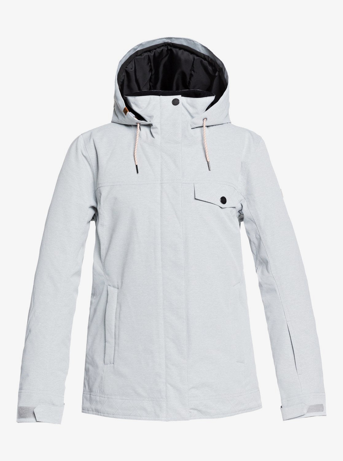 Roxy Womens Billie Snow Jacket Heather grey