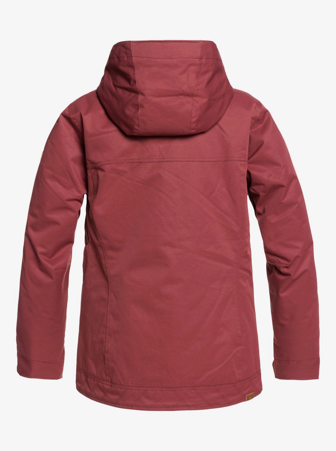 Roxy Womens Billie Snow Jacket Oxblood red