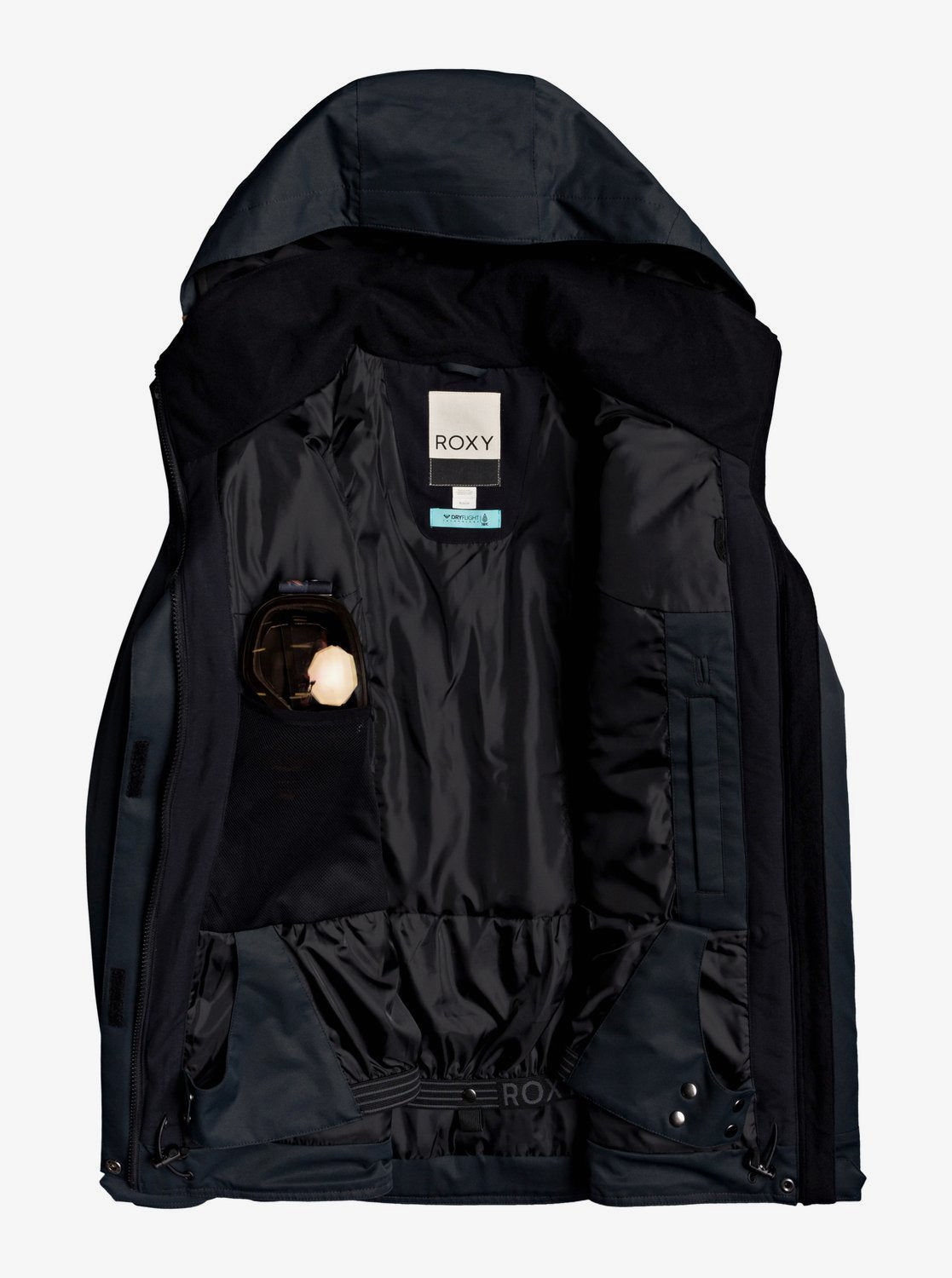 Roxy Womens Billie Snow Jacket True black