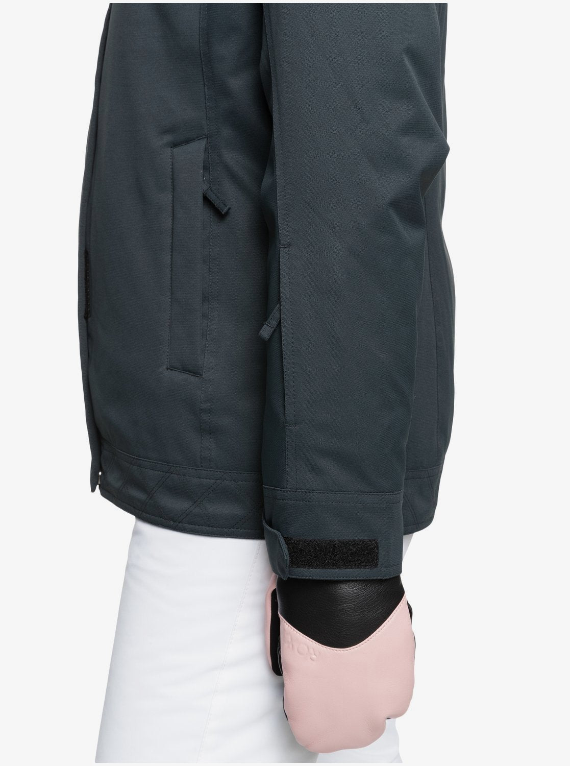 Roxy Womens Billie Snow Jacket True black