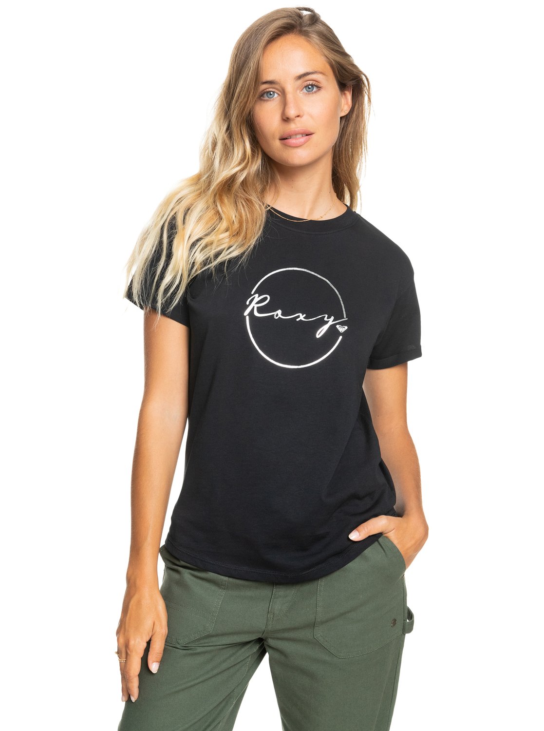 Roxy Womens Epic Afternoon T-Shirt Anthracite